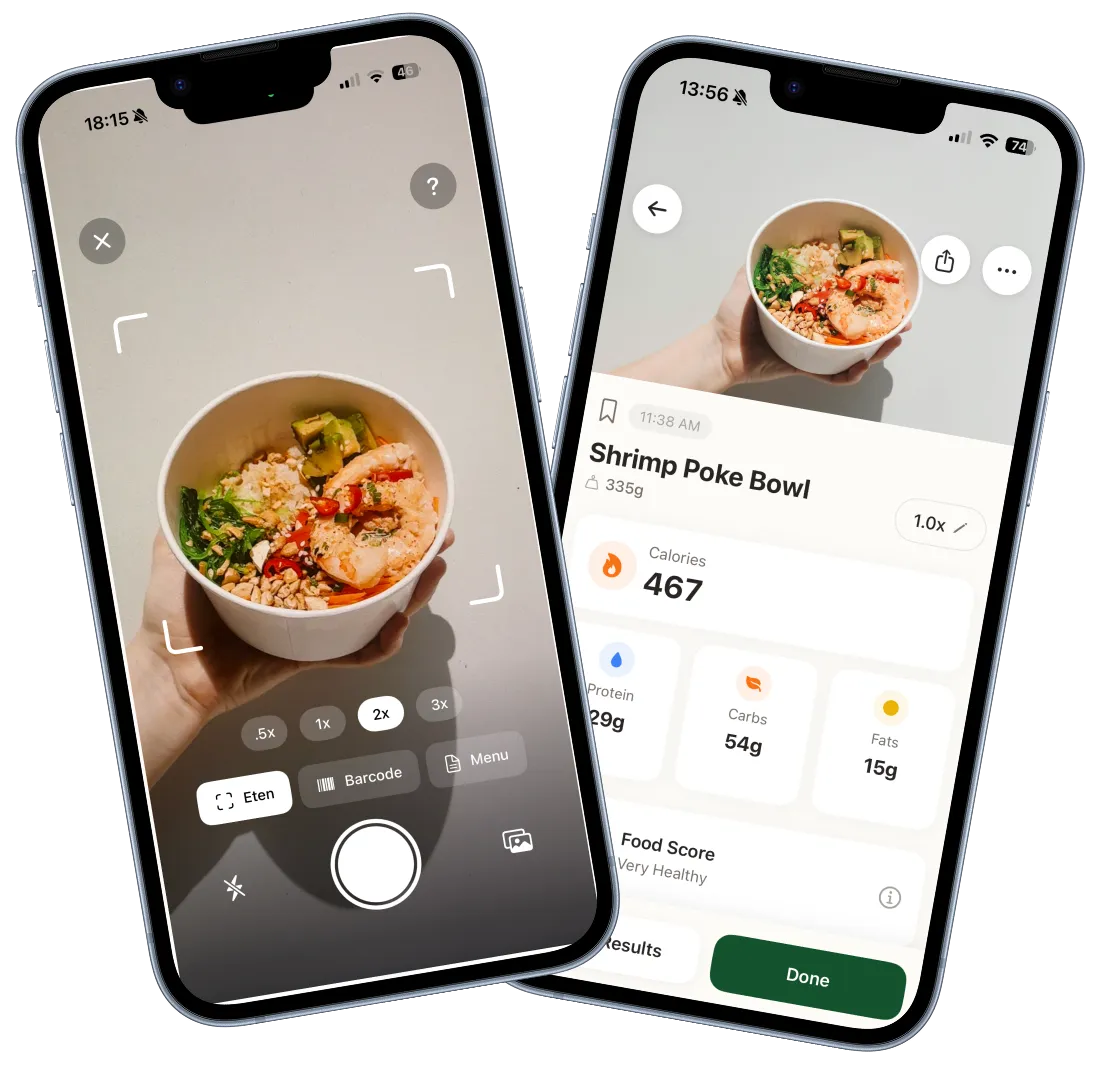 Photo in, calories out